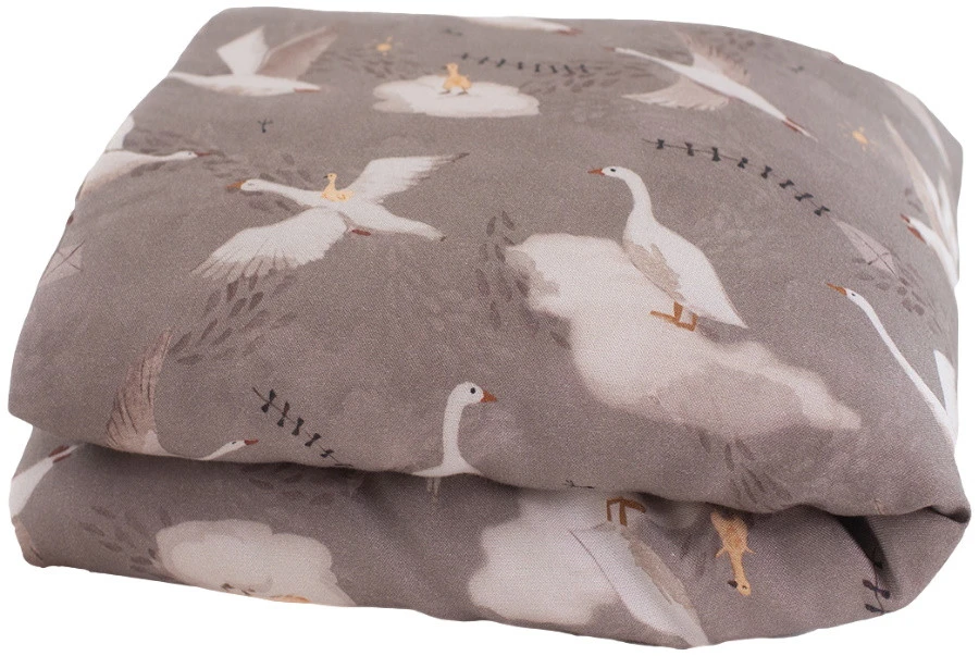 MamaLoes Amy Bamboo Nature Goose Nut 60 X 80 Cm Deken 82666 -Winkel Voor Babyreisartikelen