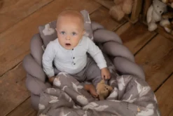 MamaLoes Amy Bamboo Nature Goose Nut 60 X 80 Cm Deken 82666 -Winkel Voor Babyreisartikelen mamaloes amy bamboo nature goose nut 3 1