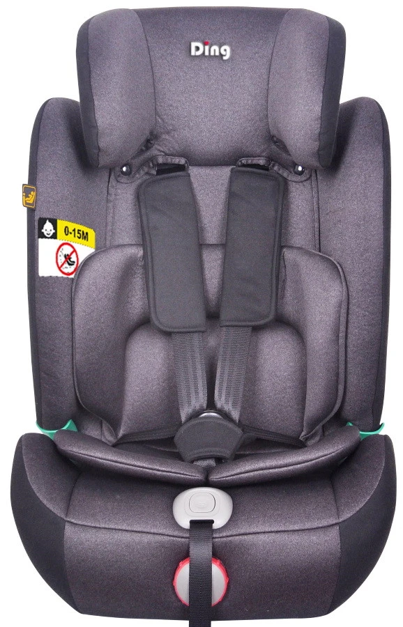 Ding York Grey Leather I-Size Autostoel 9-36 Kg K63 -Winkel Voor Babyreisartikelen mamaloes ding york black i size autostoel 9 36 kg k63 2 1
