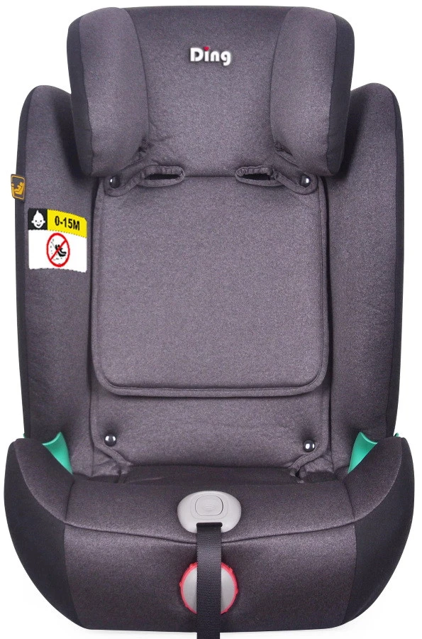 Ding York Grey Leather I-Size Autostoel 9-36 Kg K63 -Winkel Voor Babyreisartikelen mamaloes ding york black i size autostoel 9 36 kg k63 4 1