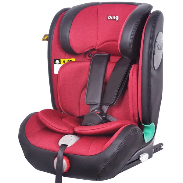 Ding York Red Leather i-Size Autostoel 9-36 kg K63 Ding York Red Leather I-Size Autostoel 9-36 Kg K63 -Winkel Voor Babyreisartikelen mamaloes ding york red leather i size autostoel 9 36 kg k63 2 1