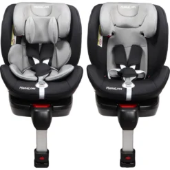 MamaLoes Max Grijs/Zwart 360° Isofix Autostoel 0-36kg ML050214 -Winkel Voor Babyreisartikelen mamaloes max grijs zwart 360 isofix autostoel 0 36kg ml050214 5 1