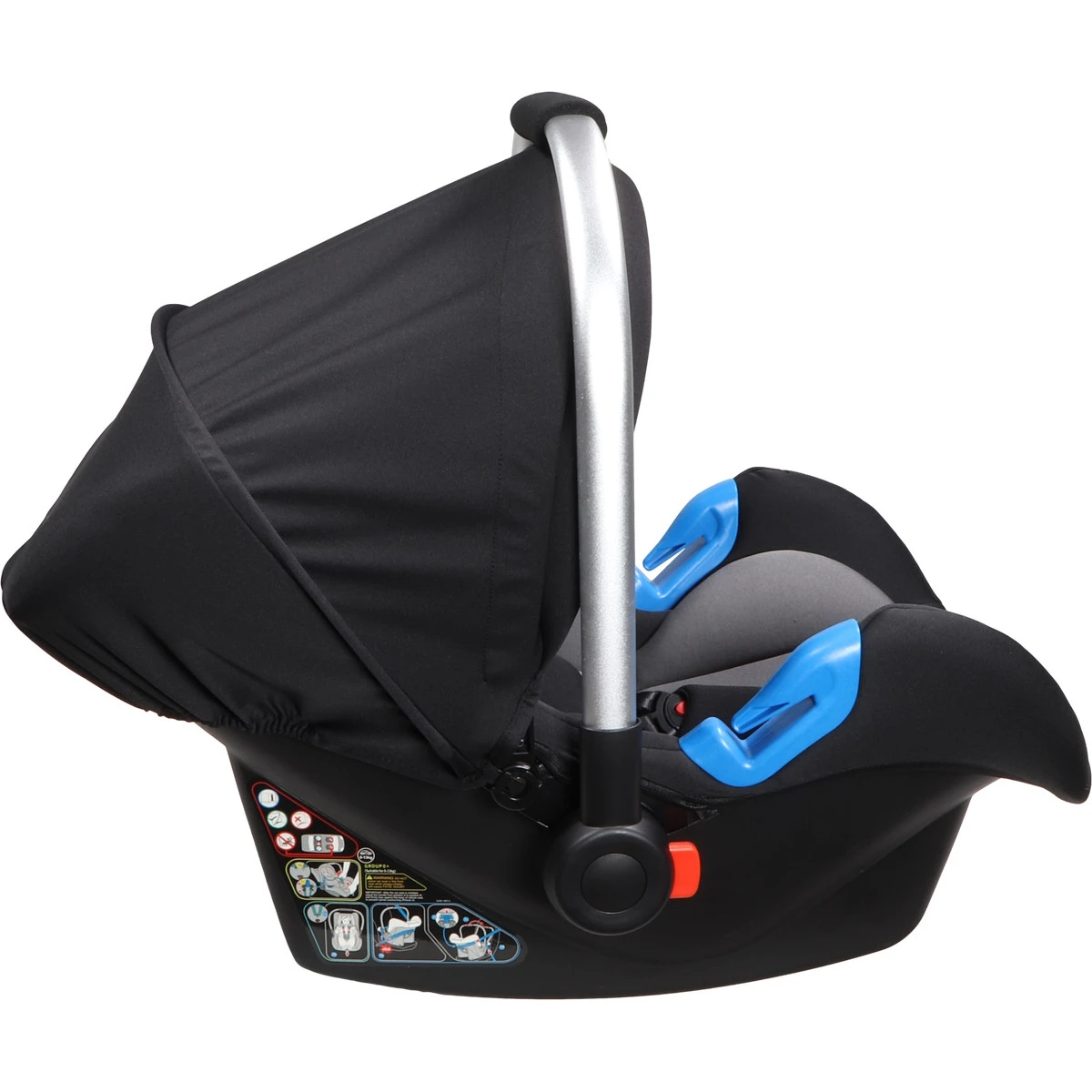 MamaLoes Sena Grijs/Zwart Autostoel 0-13kg ML050208 MamaLoes Sena Grijs/Zwart Autostoel 0-13kg ML050208 -Winkel Voor Babyreisartikelen mamaloes sena grijs zwart autostoel 0 13kg ml050208