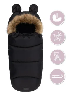 Momi Black Universele Voetenzak AKCE00032 5 Momi Black Universele Voetenzak AKCE00032 -Winkel Voor Babyreisartikelen momi black universele voetenzak akce00032 6