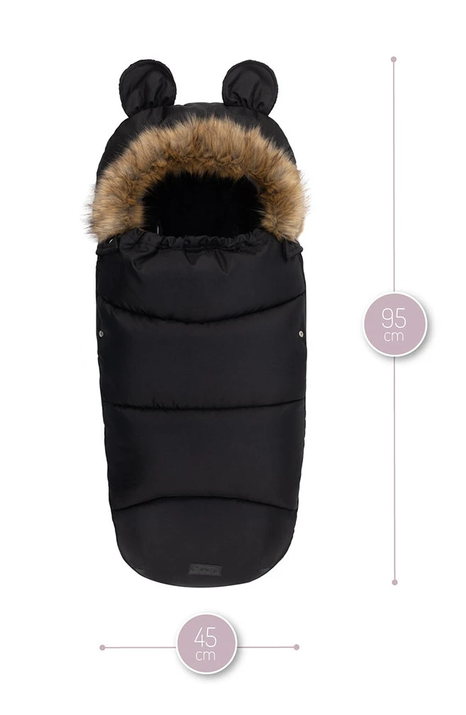 Momi Black Universele Voetenzak AKCE00032 Momi Black Universele Voetenzak AKCE00032 -Winkel Voor Babyreisartikelen momi black universele voetenzak akce00032 8