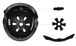 Momi Mimi Matte Grey 47-58 Cm Kinderhelm ROBI00049 -Winkel Voor Babyreisartikelen momi mimi matte grey 47 58 cm kinderhelm robi00049 4