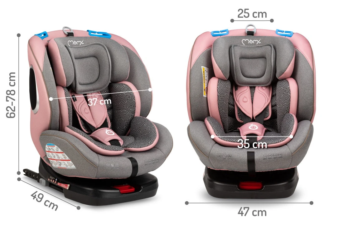 Momi Tordi Roze Isofix 360° 0-36 Kg Autostoel FOSA00018 -Winkel Voor Babyreisartikelen momi tordi roze isofix 360 0 36 kg autostoel fosa00018 13