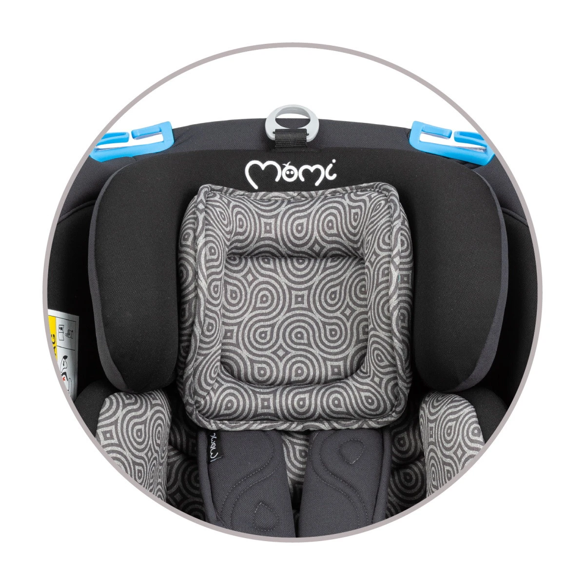 Momi Tordi Zwart Isofix 360° 0-36 Kg Autostoel FOSA00016 -Winkel Voor Babyreisartikelen momi tordi zwart isofix 360 0 36 kg autostoel fosa00016 8