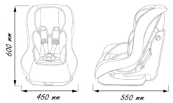 Nania Maxim Eco Grey 0-18 Kg Autostoel 1009500913-X2 -Winkel Voor Babyreisartikelen nania maxim eco grey 0 18 kg autostoel 1009500913 x2 5
