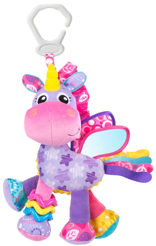 Playgro Activity Friend Stella Unicorn Knuffel Met Hanger P0186981 -Winkel Voor Babyreisartikelen playgro activity friend stella unicorn knuffel met hanger 1