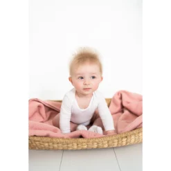 Briljant Pique Pink 100 X 150 Cm Zomer Ledikantdeken 40R -Winkel Voor Babyreisartikelen sfeer 2 9