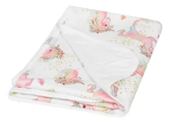 Babymatex Ines Unicorn 75x100 Cm Katoenen Wiegdeken TB0236_36