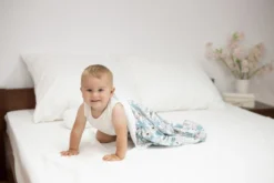 Babymatex Ines Plants 75x100 Cm Katoenen Wiegdeken TB0236_38 -Winkel Voor Babyreisartikelen tb0236 38 5