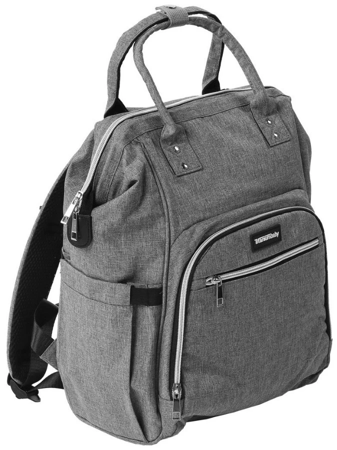 Titaniumbaby Mommy Sports Grey Backpack Verzorgingstas TB-4081 Titaniumbaby Mommy Sports Grey Backpack Verzorgingstas TB-4081 -Winkel Voor Babyreisartikelen titaniumbaby mommy sports grey backpack verzorgingstas