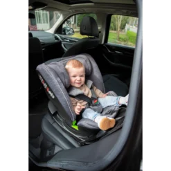 Ding Troy Black/Grey 360° I-Size Autostoel 0-36 Kg DI-101923 -Winkel Voor Babyreisartikelen troy carseat 01 1