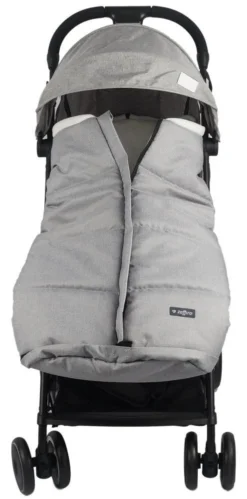 Zaffiro Antraciet Universele Voetenzak S12 09792 -Winkel Voor Babyreisartikelen voetenzak grey melange zaffiro 1 5