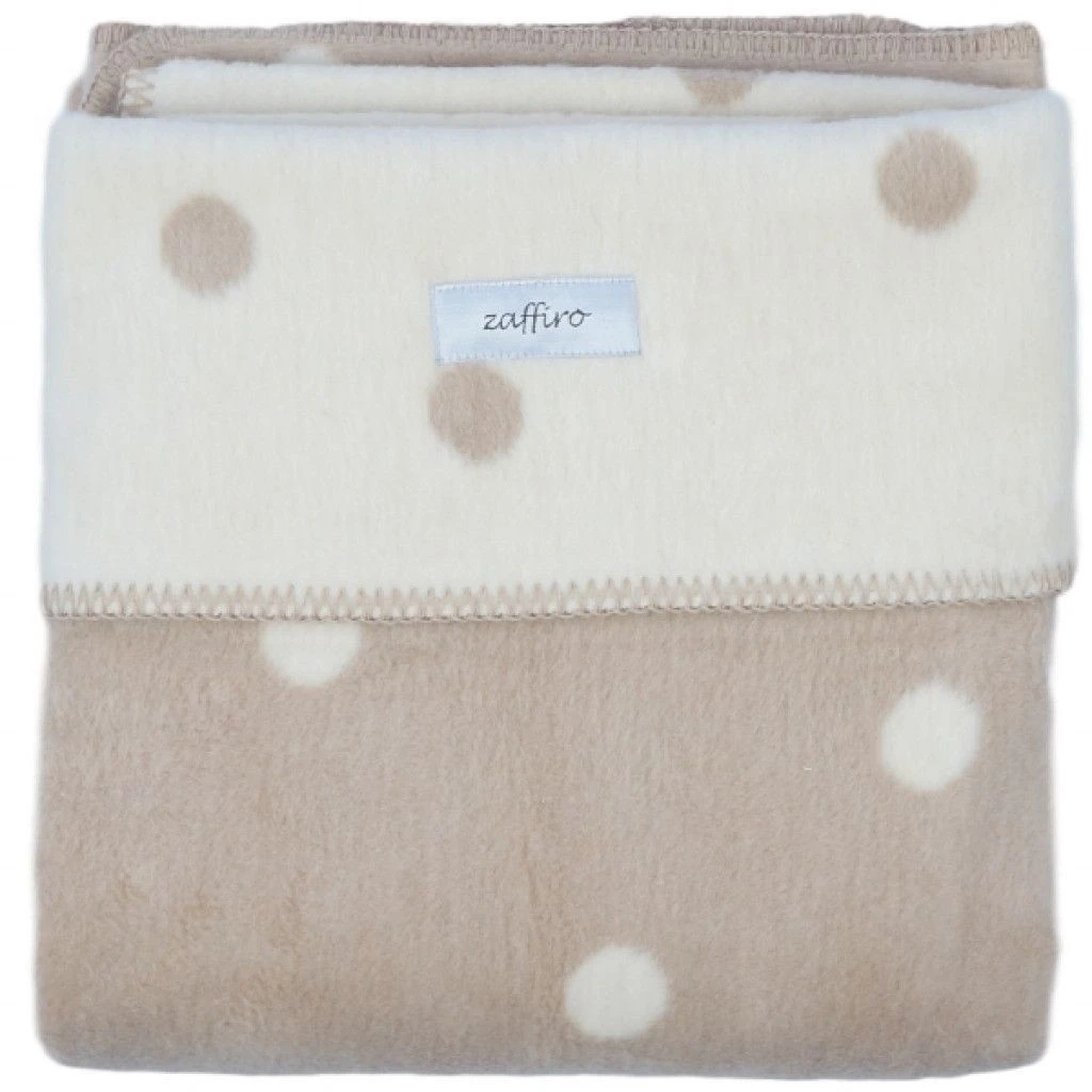 Zaffiro Ecru & Beige Gestipt 75 x 100 cm Wiegdeken 14987 Zaffiro Ecru & Beige Gestipt 75 X 100 Cm Wiegdeken 14987 -Winkel Voor Babyreisartikelen zaffiro ecru en beige gestipt 75x100 mamaloes babysjop 3