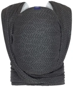 Zaffiro Be Close Graphite Leaves Multifunctionele Draagdoek N17 7800