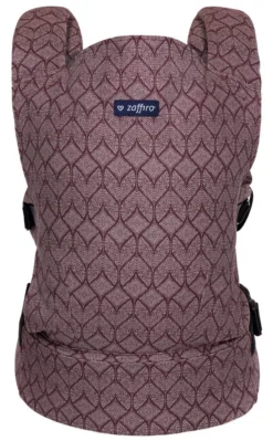 Zaffiro City Geo Burgund Ergonomische Draagzak 8258