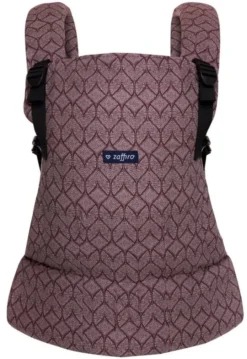 Zaffiro Ergo Geo Burgund Ergonomische Draagzak 8326