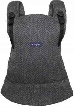 Zaffiro Ergo Graphite Leaves Ergonomische Draagzak 8302