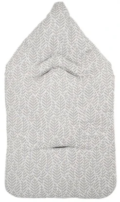 Zaffiro Grey Leaves Basic 5-in-1 Voetenzak 7572 -Winkel Voor Babyreisartikelen zaffiro grey leaves basic 5 in 1 voetenzak 7572 4