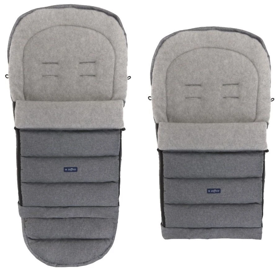 Zaffiro iGROW 2.0 Wol Organic Grey Voetenzak Zaffiro IGROW 2.0 Wol Organic Grey Voetenzak -Winkel Voor Babyreisartikelen