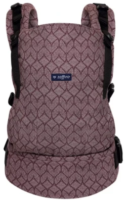 Zaffiro Smart 2.0 Geo Burgund Ergonomische Draagzak 8067